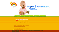 Desktop Screenshot of krabbelstube-regenbogen.de